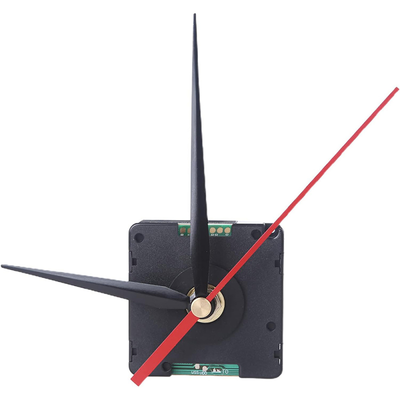 DIY kvarcinis laikrodžio mechanizmas su DCF radijo laiko kalibravimu, versija vokiečių, OLA prekės ženklas, plastinis korpusas