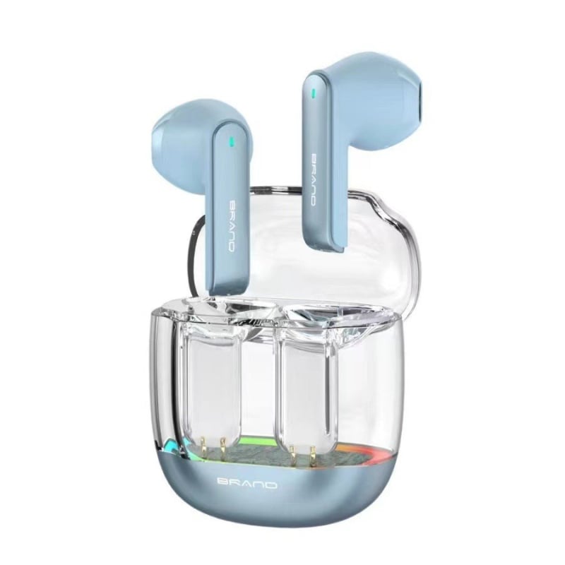 Tulkošanas austiņas ar AI reāllaika tulkojumu, Bluetooth 5.0, IPX3 ūdensdrošas, diapazons 15 m, darbības laiks 4–8 h