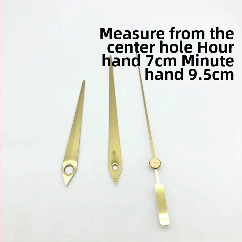 Kvarcinis laikrodžio mechanizmas su metalo korpusu ir laikrodžio rankomis • Prekės ženklas: Clock hand • Mechanizmas: kvarcinis • Pakuotė: 500 vnt.