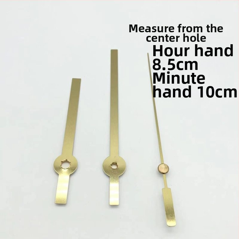 Kvarcinis laikrodžio mechanizmas su metalo korpusu ir laikrodžio rankomis • Prekės ženklas: Clock hand • Mechanizmas: kvarcinis • Pakuotė: 500 vnt.