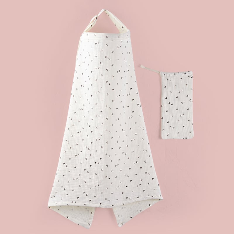 Momuz gėlių rašto medvilninis maitinančios skaros, kvėpuojanti ir skirta išvykoms