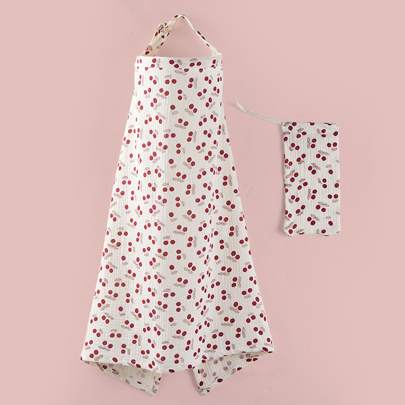 Momuz gėlių rašto medvilninis maitinančios skaros, kvėpuojanti ir skirta išvykoms