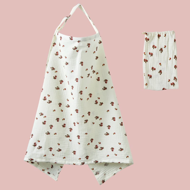 Momuz gėlių rašto medvilninis maitinančios skaros, kvėpuojanti ir skirta išvykoms