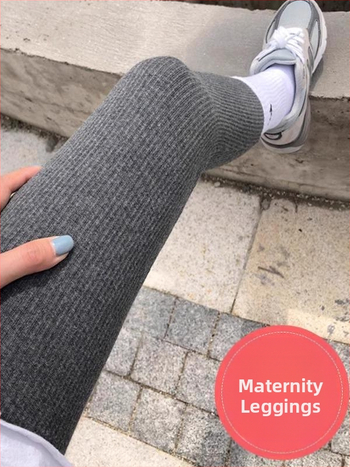 Κολάν εγκύου, στενή γραμμή, παχύ ύφασμα; σύνθεση: πολυεστέρας 68,3% / βισκόζη 29,2% / σπάντεξ 2,5%; Φθινόπωρο 2025