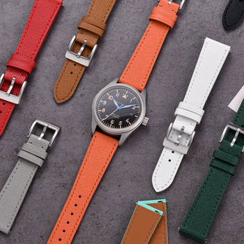 Kožni remen za Cartier s palmom uzorkom na gornjem sloju, Jue Lang, proljeće 2024, INS stil, kopča od nehrđajućeg čelika 304