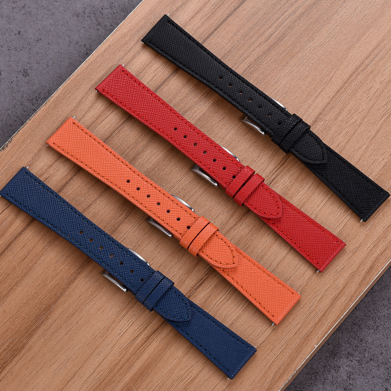 Kožni remen za Cartier s palmom uzorkom na gornjem sloju, Jue Lang, proljeće 2024, INS stil, kopča od nehrđajućeg čelika 304