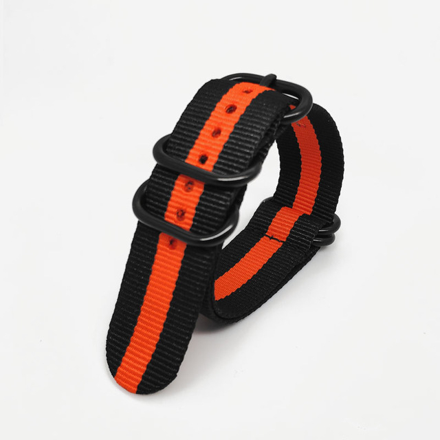 Mulilai tekstilni kaiš za satove, debljina 1,5 mm, kompatibilan s širinom 20/22/24 mm