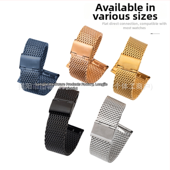 Nerđajući čelični Milanese mrežasti kaiš za sat s brzim otpuštanjem, kompatibilan s Apple Watch