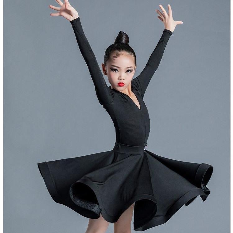 Tüdrukute Latina tantsuvõistluse kleit, kevad 2025, TR kangas, 80–90% polüester, hiina stiil, kirjanduslik retro