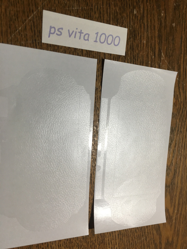 Permatomas korpuso apsauginis lipdukas 2DS/3DS, odos ir lychee tekstūra, storis 0.2 mm