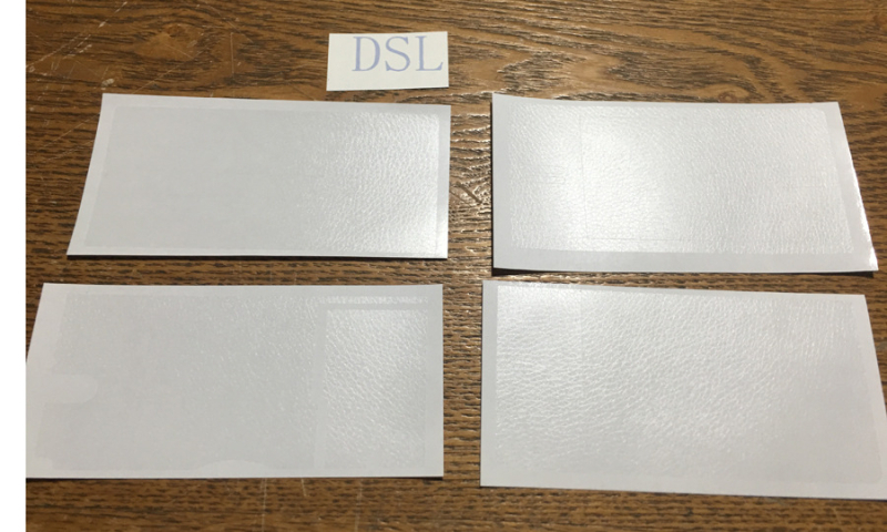 Permatomas korpuso apsauginis lipdukas 2DS/3DS, odos ir lychee tekstūra, storis 0.2 mm