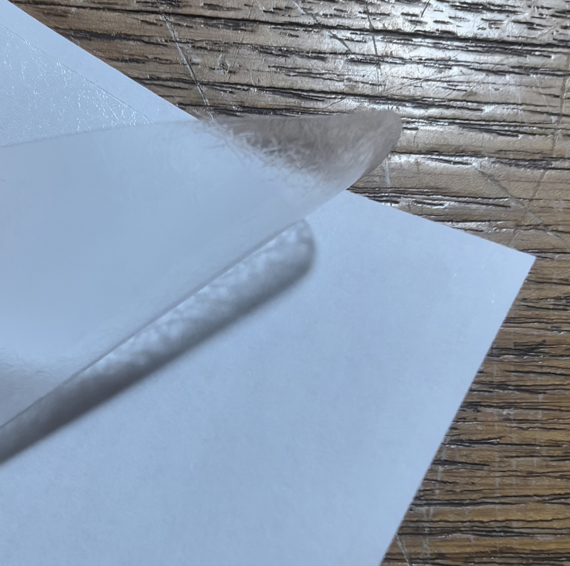 Permatomas korpuso apsauginis lipdukas 2DS/3DS, odos ir lychee tekstūra, storis 0.2 mm