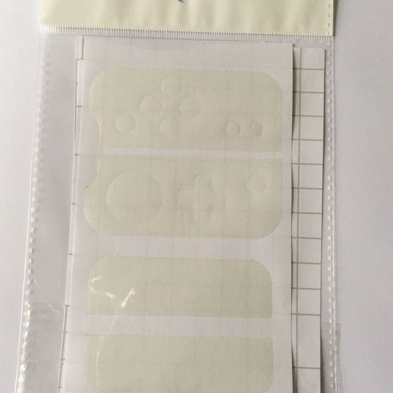 Permatomas korpuso apsauginis lipdukas 2DS/3DS, odos ir lychee tekstūra, storis 0.2 mm