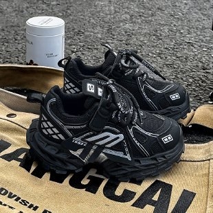 Bērnu skrējiena apavi ar vilnas oderi, augšdaļa no mākslīgās ādas, PU zole, priekšējais šņorainums - 2025. gada rudens izlaišana