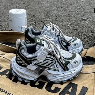 Bērnu skrējiena apavi ar vilnas oderi, augšdaļa no mākslīgās ādas, PU zole, priekšējais šņorainums - 2025. gada rudens izlaišana