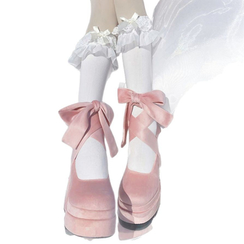 Naiste Mary Jane kingad ümmarguse ninaga, PU ülemine, eesmine rihm, paks kann >8 cm, kummitald