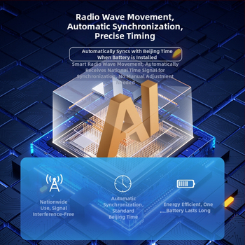 Laudkell analoogse näiduga, mehaaniline liikumine, töötab patareidega, karastatud klaasist dial, vaikne töö