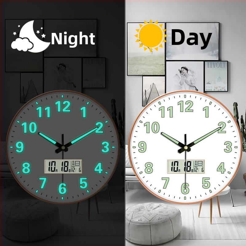 Laudkell analoogse näiduga, mehaaniline liikumine, töötab patareidega, karastatud klaasist dial, vaikne töö