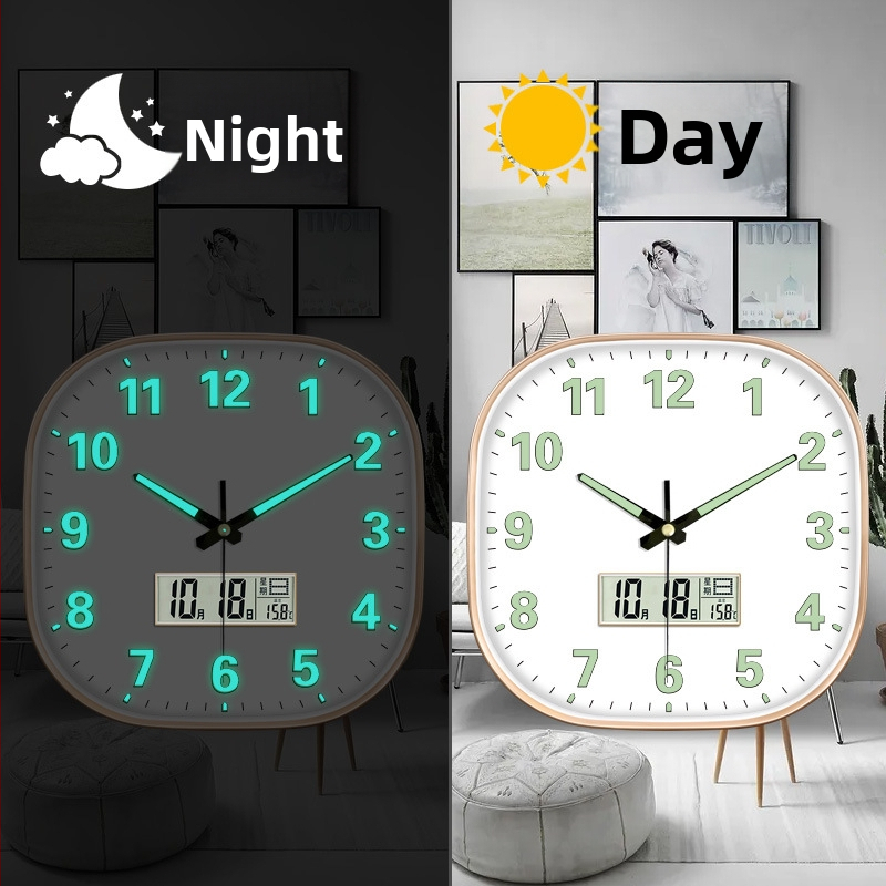 Laudkell analoogse näiduga, mehaaniline liikumine, töötab patareidega, karastatud klaasist dial, vaikne töö