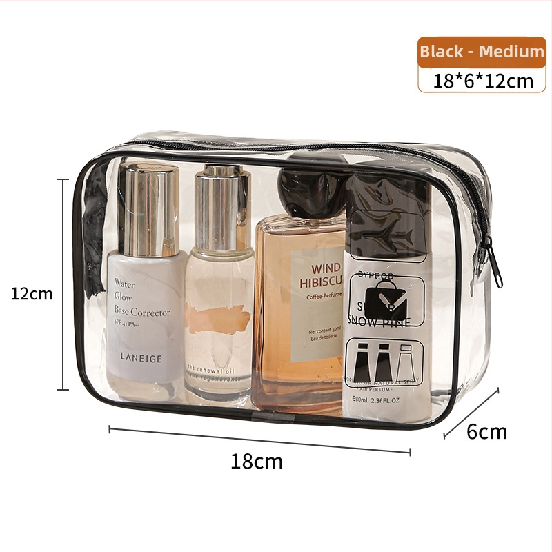 Ceļojumu kosmētikas soma, ūdensnecaurlaidīga, kubiska forma, materiāls PVC un zīds, daudzfunkcionāla
