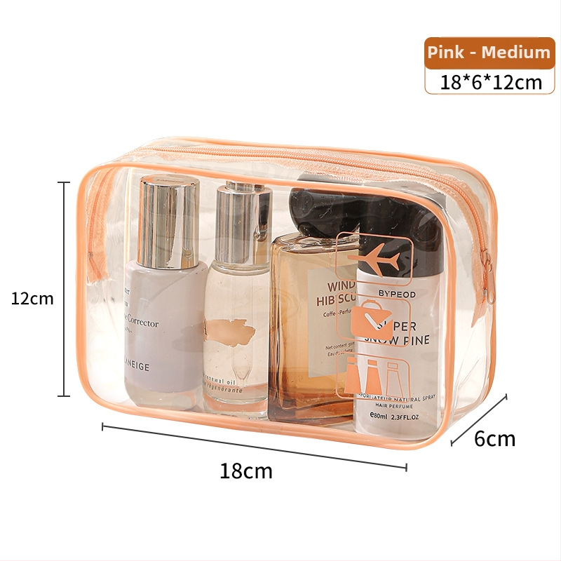 Ceļojumu kosmētikas soma, ūdensnecaurlaidīga, kubiska forma, materiāls PVC un zīds, daudzfunkcionāla
