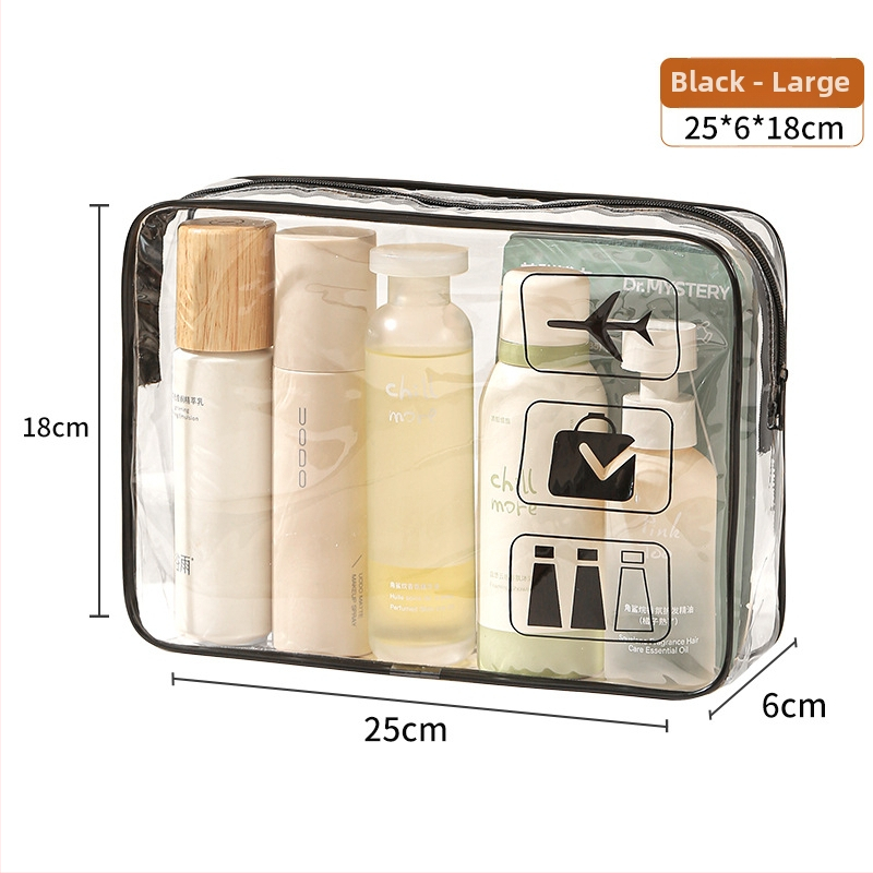 Ceļojumu kosmētikas soma, ūdensnecaurlaidīga, kubiska forma, materiāls PVC un zīds, daudzfunkcionāla