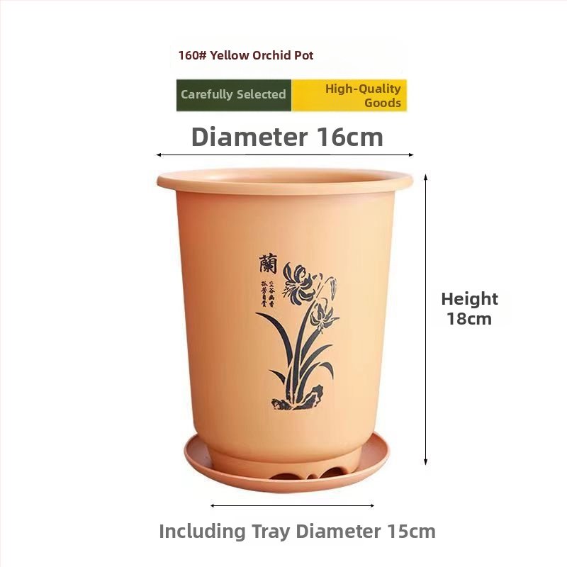 Ghiveci de flori din plastic, turnare prin injecție, stil simplu, respirabil, durabil, rezistent la coroziune, potrivit pentru birou sau casă