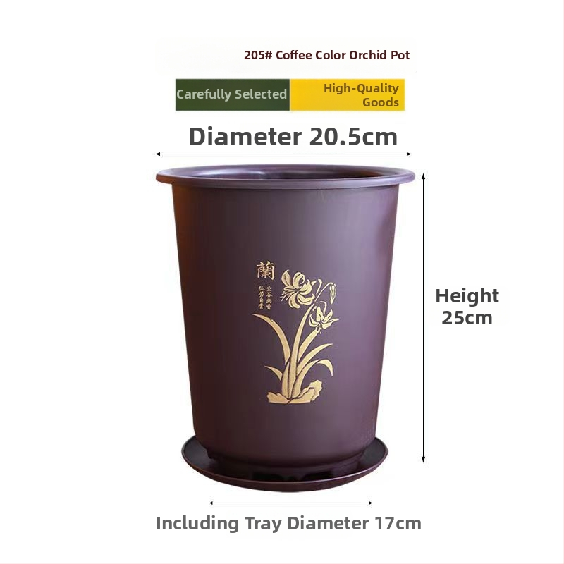 Ghiveci de flori din plastic, turnare prin injecție, stil simplu, respirabil, durabil, rezistent la coroziune, potrivit pentru birou sau casă