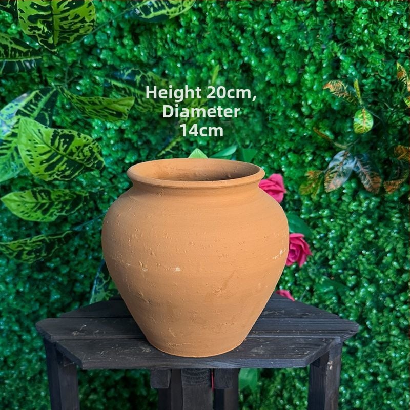 Šaknų kontrolės konteineris - molinis grindinis vazonas, kaimiško stiliaus, HP3RYzmy