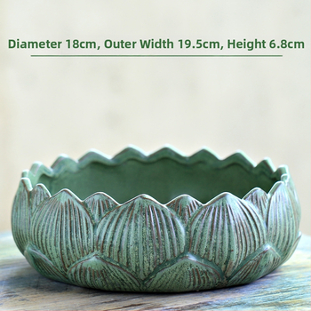 Keraminė vazonas hidroponinėms augalams, stovi ant grindų, klasikinio stiliaus, namų sodininkystei