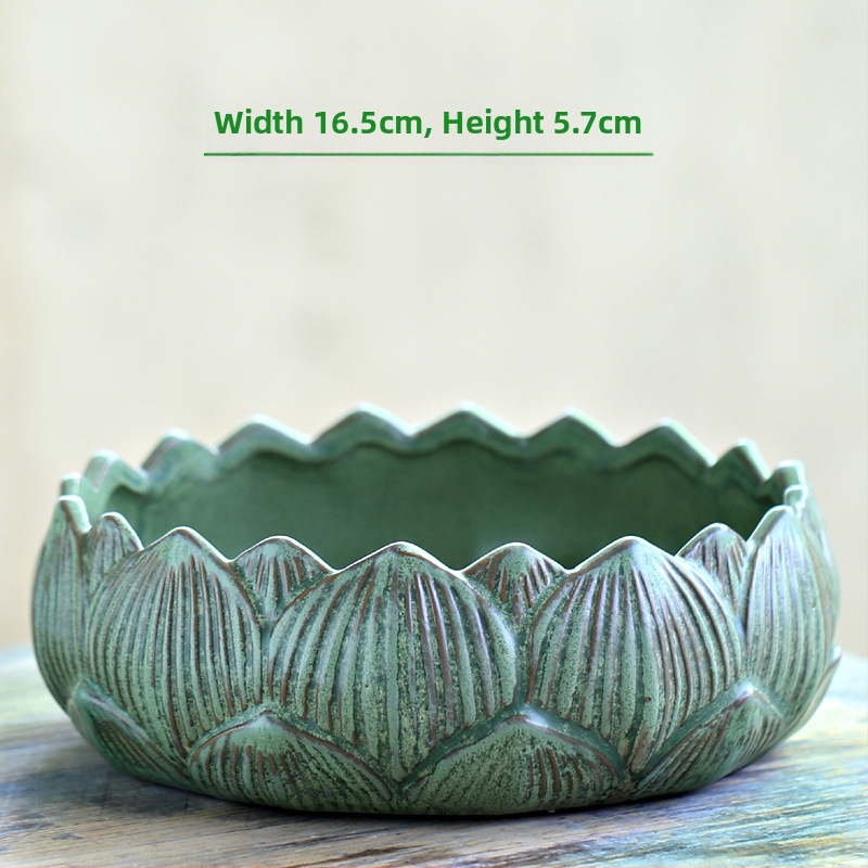 Keraminė vazonas hidroponinėms augalams, stovi ant grindų, klasikinio stiliaus, namų sodininkystei