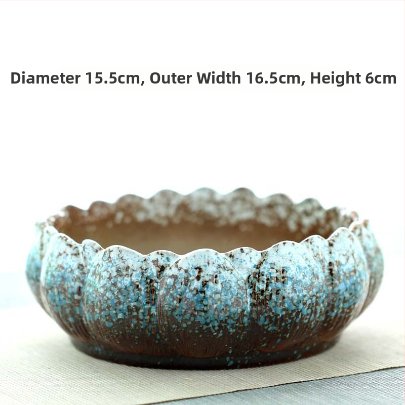 Keraminė vazonas hidroponinėms augalams, stovi ant grindų, klasikinio stiliaus, namų sodininkystei