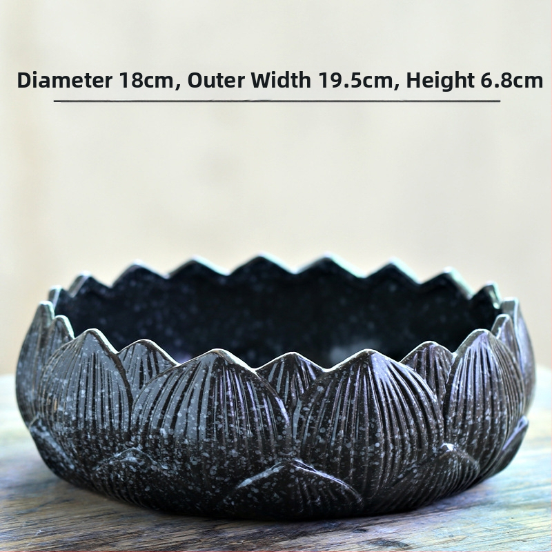 Keraminė vazonas hidroponinėms augalams, stovi ant grindų, klasikinio stiliaus, namų sodininkystei