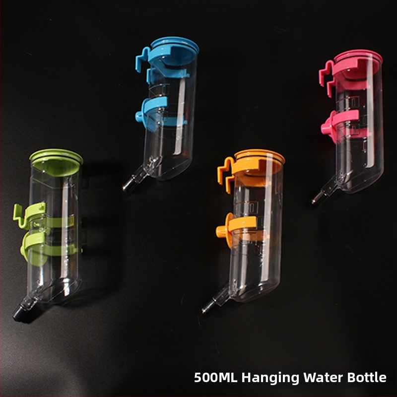 Naminių gyvūnėlių vandens puodelis su pakabintu automatu — plastikinis, prekinis ženklas Dog overlord, tinkamas šunims ir katėms