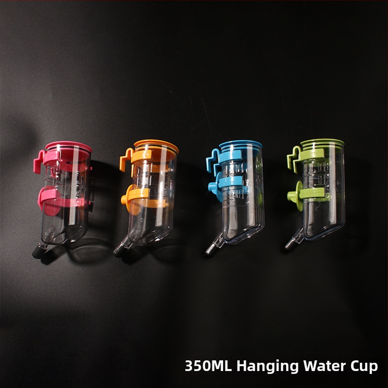 Naminių gyvūnėlių vandens puodelis su pakabintu automatu — plastikinis, prekinis ženklas Dog overlord, tinkamas šunims ir katėms