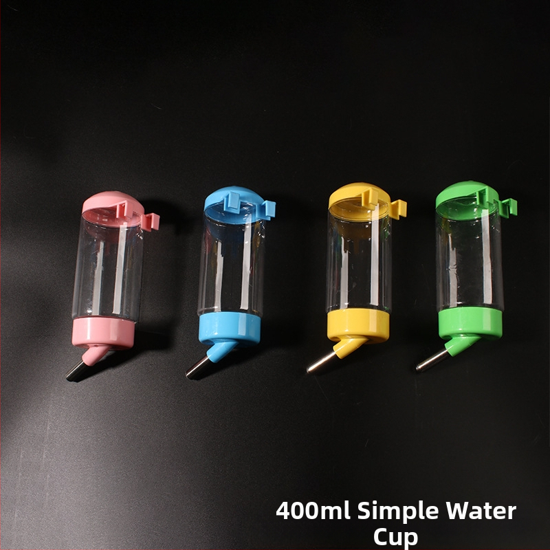 Naminių gyvūnėlių vandens puodelis su pakabintu automatu — plastikinis, prekinis ženklas Dog overlord, tinkamas šunims ir katėms