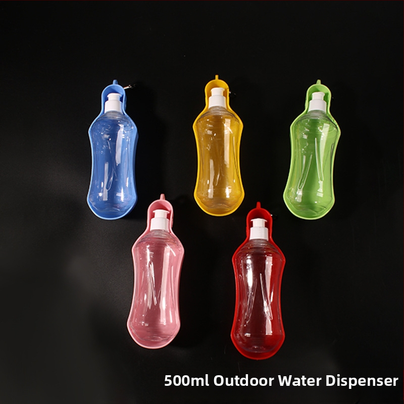 Naminių gyvūnėlių vandens puodelis su pakabintu automatu — plastikinis, prekinis ženklas Dog overlord, tinkamas šunims ir katėms