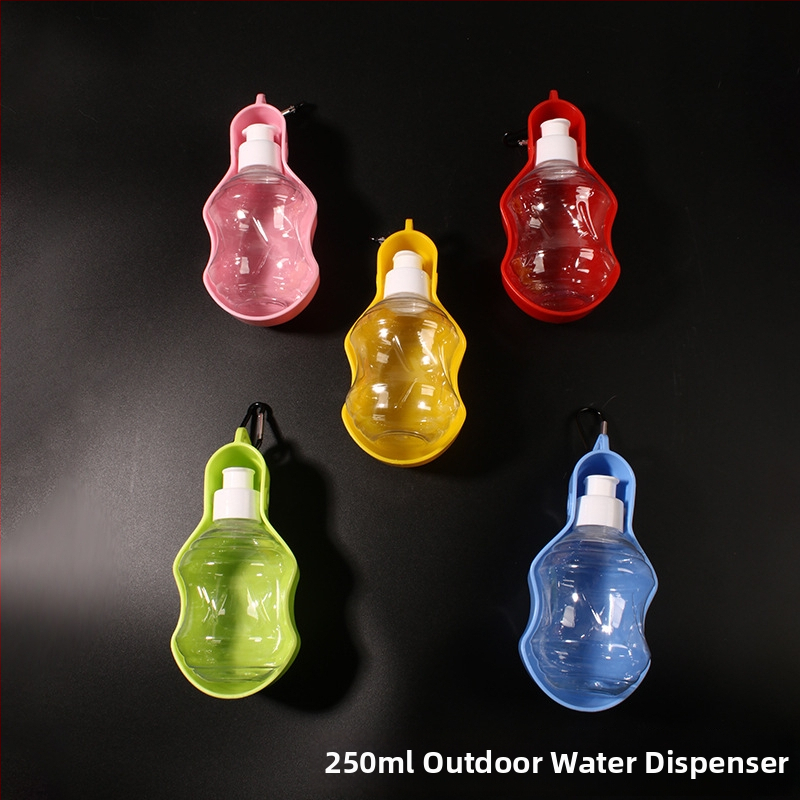 Naminių gyvūnėlių vandens puodelis su pakabintu automatu — plastikinis, prekinis ženklas Dog overlord, tinkamas šunims ir katėms