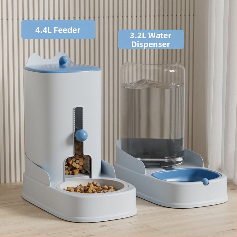 Αυτόματος ποτιστής νερού για γάτες, PP υλικό, πλήρες σετ αυτόματης σίτισης, είδη κατοικίδιων ζώων