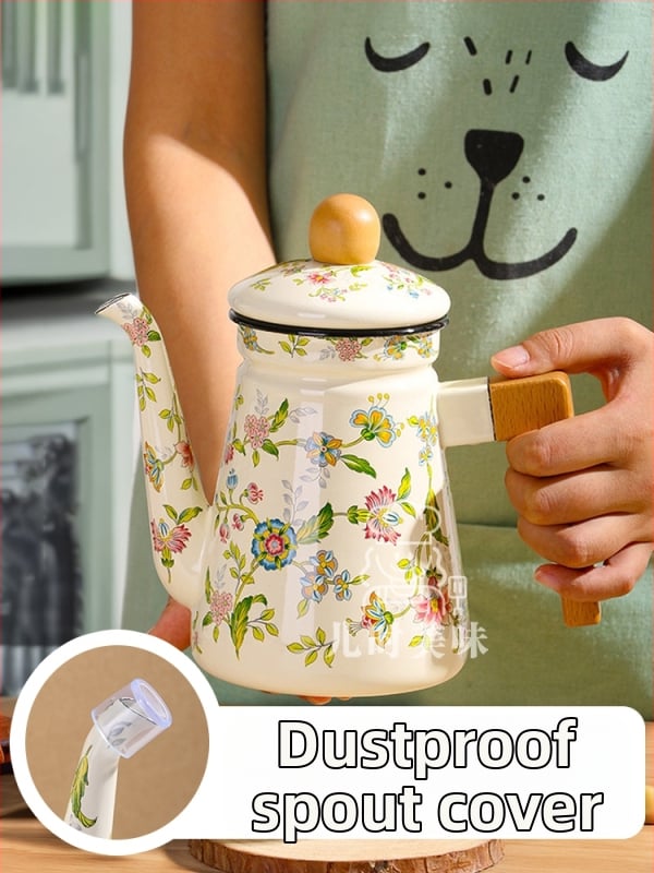 Бутилка за масло с метално тяло, японски стил, автоматично отваряне и затваряне