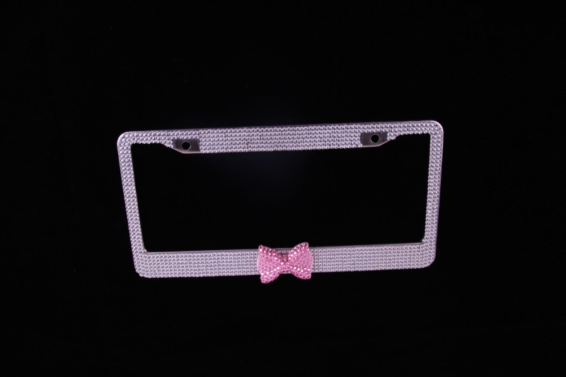 Roostevabast terasest numbriraam akrüülli teemantidega kaunistatud motiiviga, vastab USA standarditele, kohandatav - Meifan craftsmanship