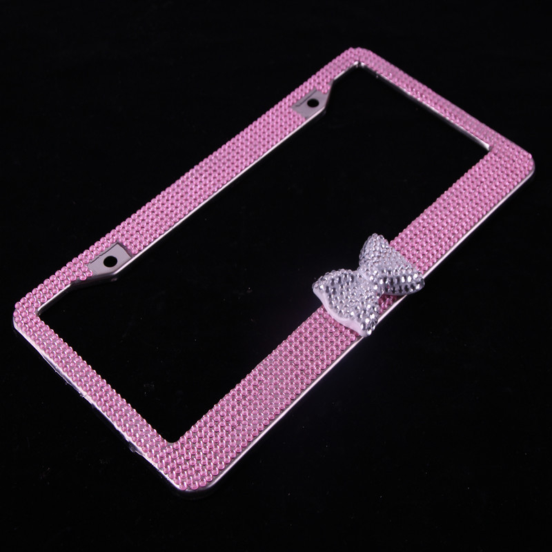 Roostevabast terasest numbriraam akrüülli teemantidega kaunistatud motiiviga, vastab USA standarditele, kohandatav - Meifan craftsmanship