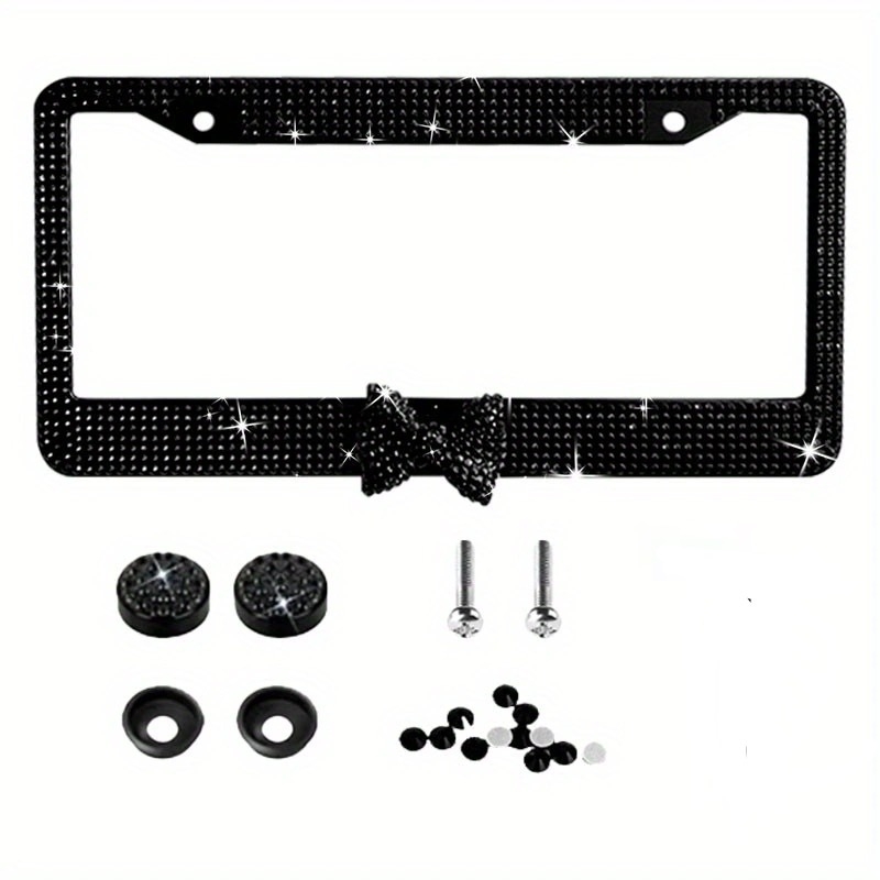 Roostevabast terasest numbriraam akrüülli teemantidega kaunistatud motiiviga, vastab USA standarditele, kohandatav - Meifan craftsmanship