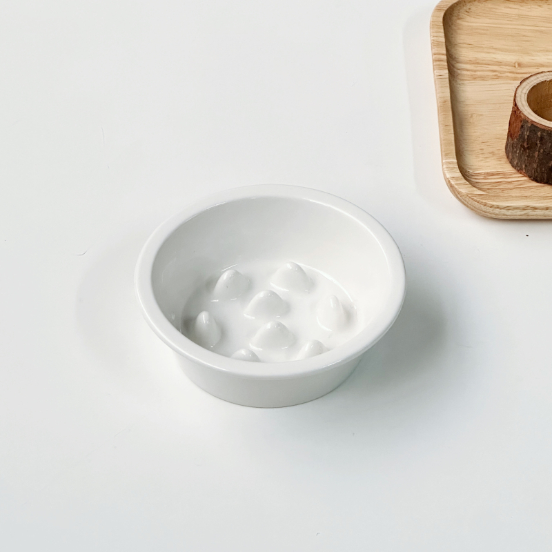 Κεραμικό μπολ αργής τροφοδοσίας για γάτα — Υλικό: κεραμικά; Για γάτες; Κατηγορία: ζωοτροφή κατοικίļων