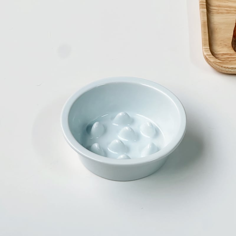 Κεραμικό μπολ αργής τροφοδοσίας για γάτα — Υλικό: κεραμικά; Για γάτες; Κατηγορία: ζωοτροφή κατοικίļων