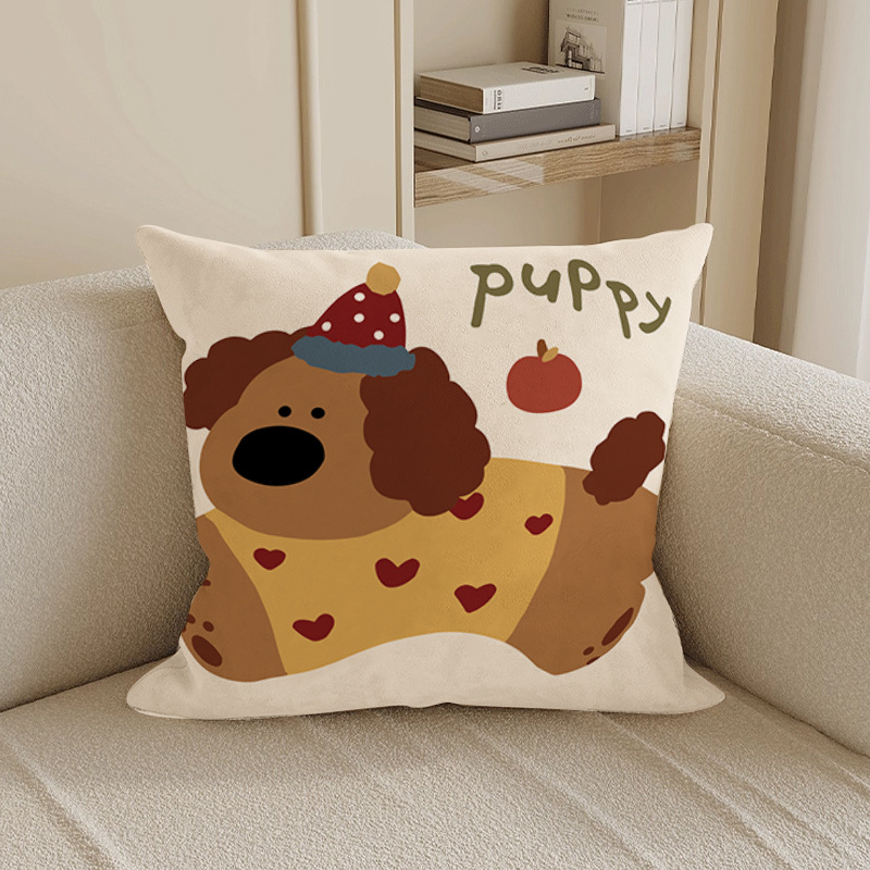 Jastučnica s umetkom, plišasti materijal, crtani stil, punilo PP pamuk, prilagodljivo