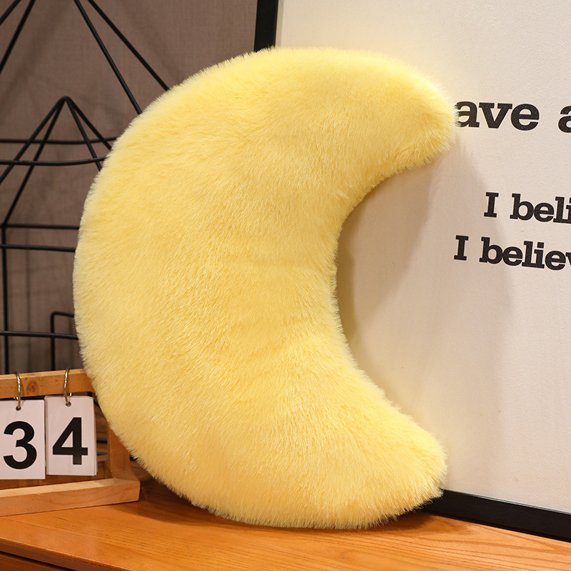 Nordijski plišani jastuk sa zvijezdom, srcem i mjesecom, punjenje PP pamuk