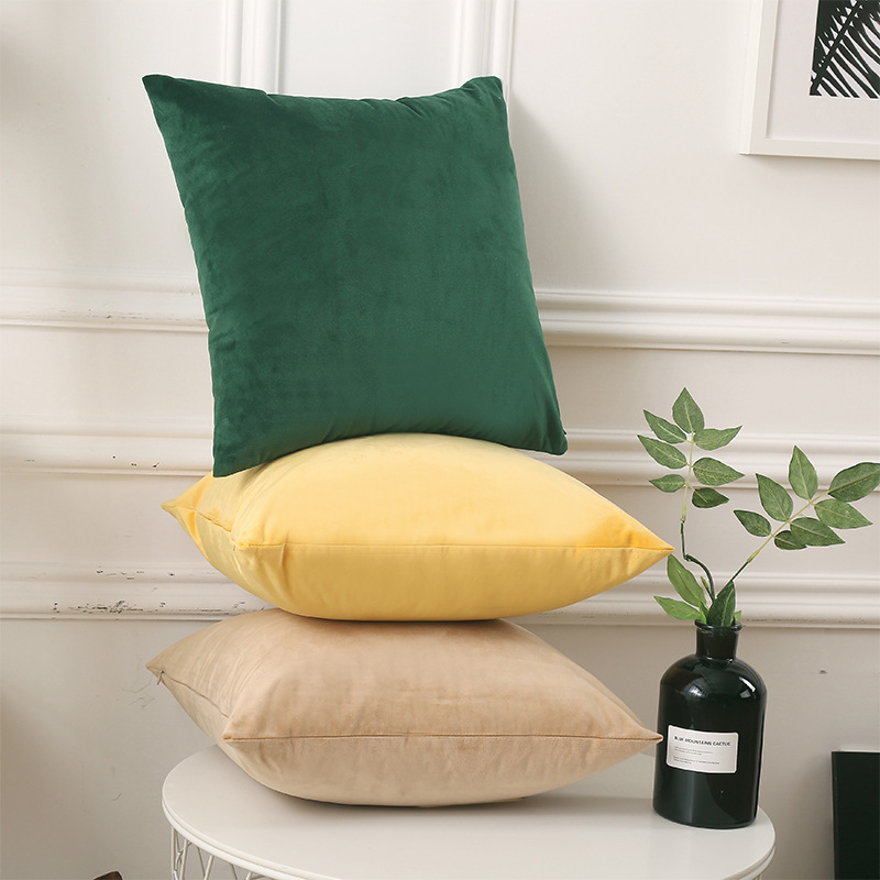 Jastučnica od baršuna s unutarnjim jezgrom, punilo od poliesterskog vlakna, tiskani uzorak, moderan minimalistički stil