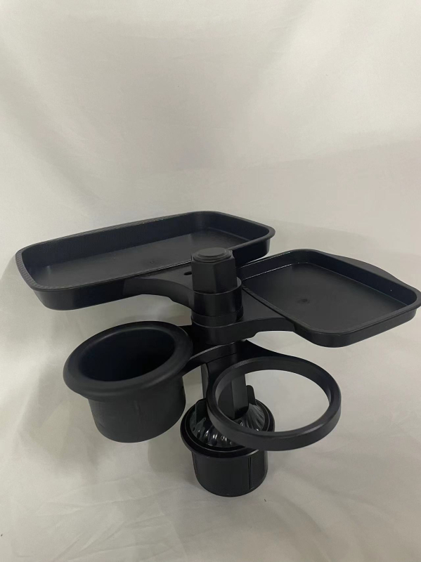 007 ABS auto eine paliktnis 360° pöörleva plaat ja kruusitugiga – Mudel 6666, kohandatav mitmekülgne siseruumide laua