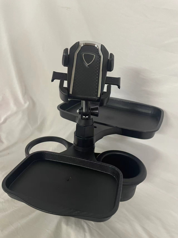 007 ABS auto eine paliktnis 360° pöörleva plaat ja kruusitugiga – Mudel 6666, kohandatav mitmekülgne siseruumide laua